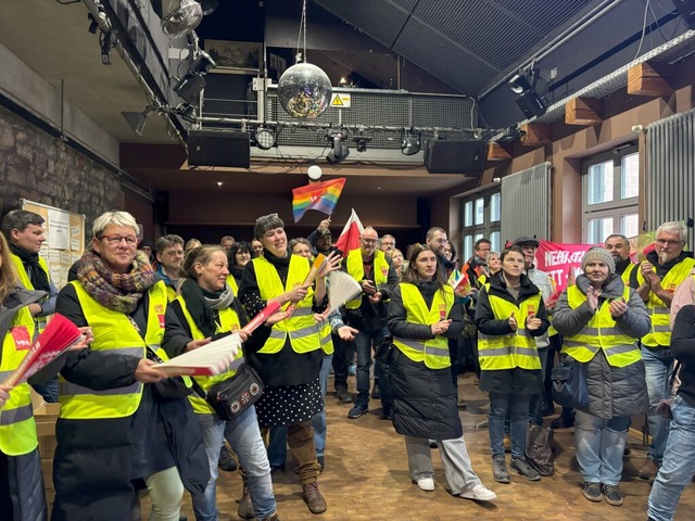 Die Gewerkschaft Verdi hat Beschftigt...arnstreik im Kreis Lrrach aufgerufen.  | Foto: Savanna Cosma