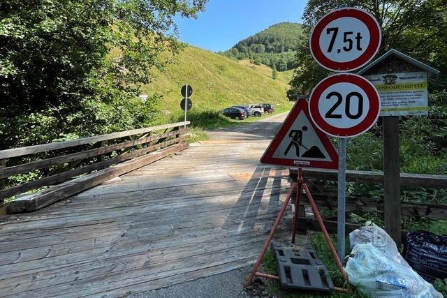 Eine Brcke fr ein Haus: Mnstertal muss Ersatzbau fr 434.000 Euro angehen