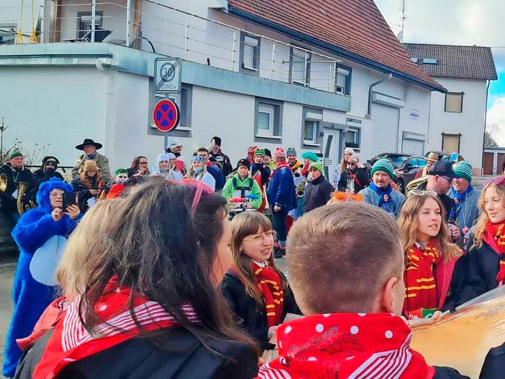 Auch auf dem Berg Tabor in Dittishausen  ging es am Schmutzige Dunnschdig hoch her.