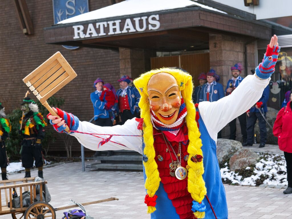 Narri! Narro! Im Hochschwarzwald haben die Narren die Macht bernommen.