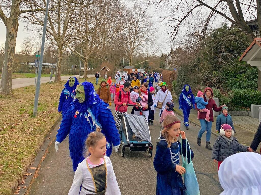 Auch die Brettenbach-Geister lieen in Emmendingen-Windenreute die Fasnacht vom Stapel.