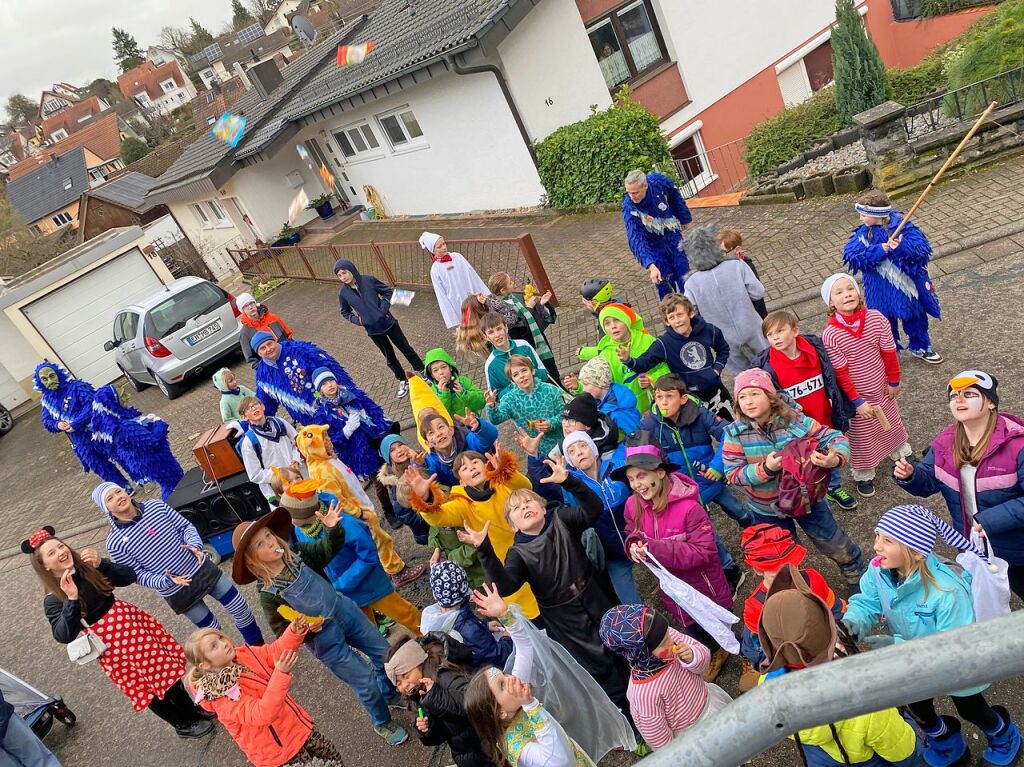 Auch die Brettenbach-Geister lieen in Emmendingen-Windenreute die Fasnacht vom Stapel.