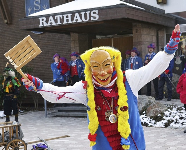 Jetzt sind die Narren am Zug, wie hier in Schluchsee.  | Foto: Wolfgang Scheu