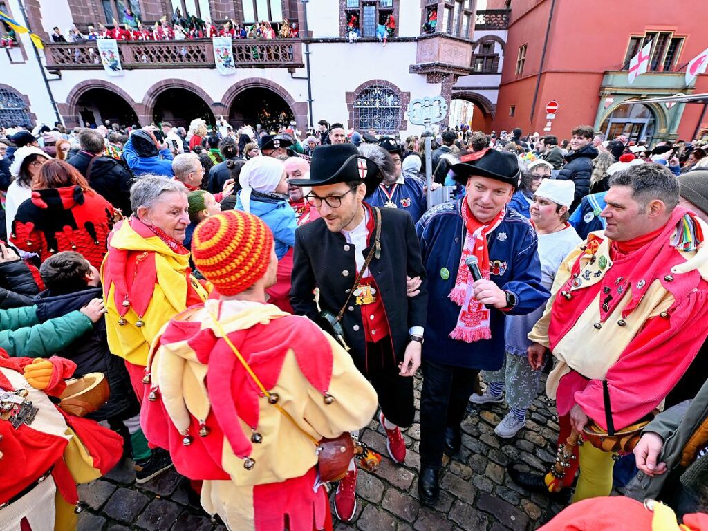 Rathaussturm und Narrentreiben