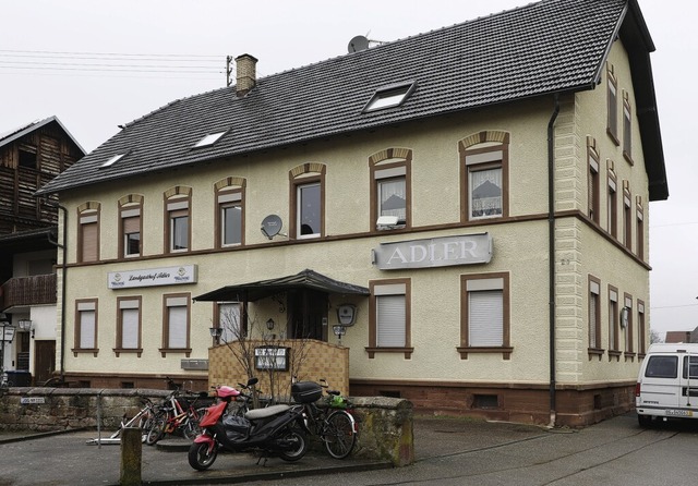 Die Interessengemeinschaft Adler hat d...hende Gasthaus in Mllen  prsentiert.  | Foto: Christoph Breithaupt