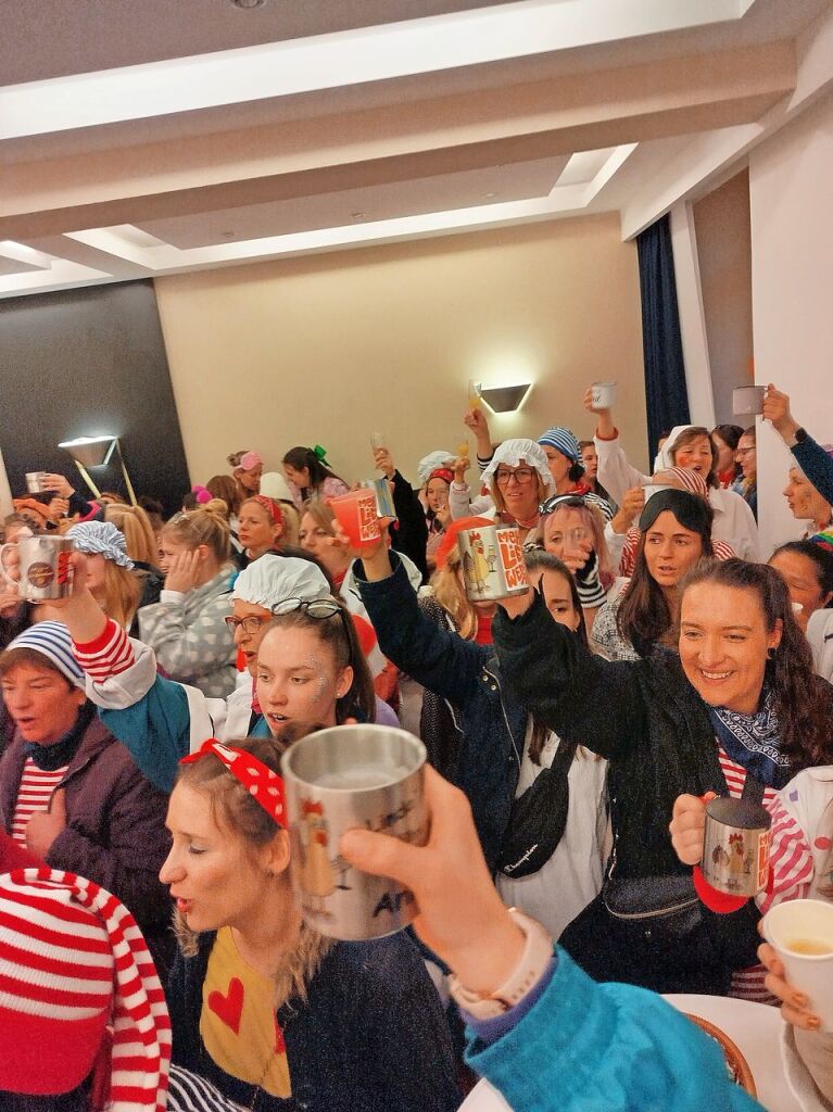 Die Frauen haben in St. Peter das Rathaus gestrmt.