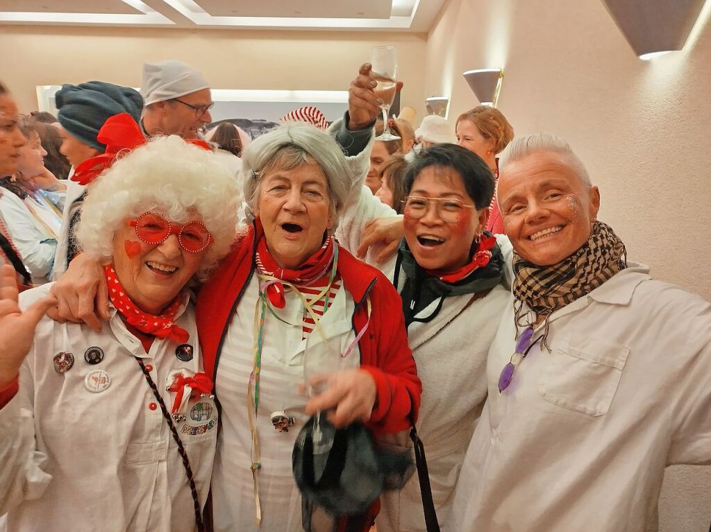 Die Frauen haben in St. Peter das Rathaus gestrmt.