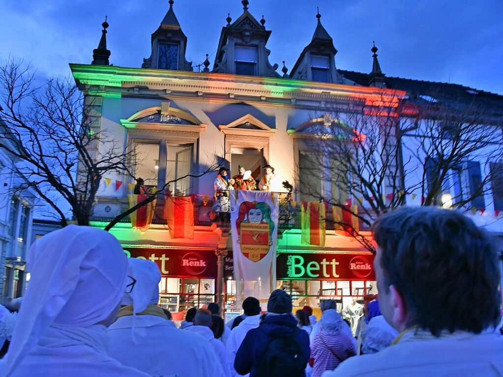 Impressionen vom Schmutzige Dunnschdig in Lrrach