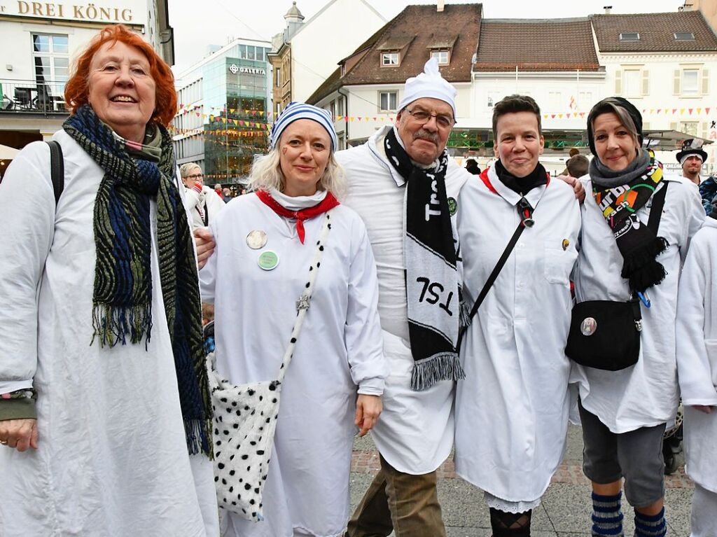 Impressionen vom Schmutzige Dunnschdig in Lrrach