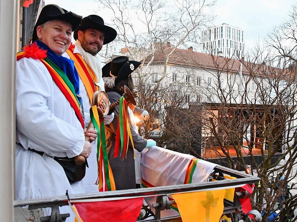 Impressionen vom Schmutzige Dunnschdig in Lrrach