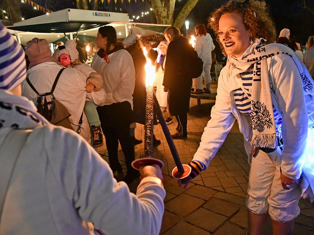 Impressionen vom Schmutzige Dunnschdig in Lrrach