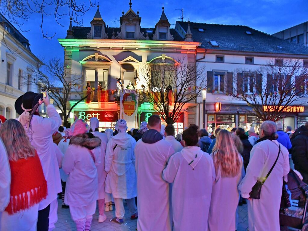 Impressionen vom Schmutzige Dunnschdig in Lrrach