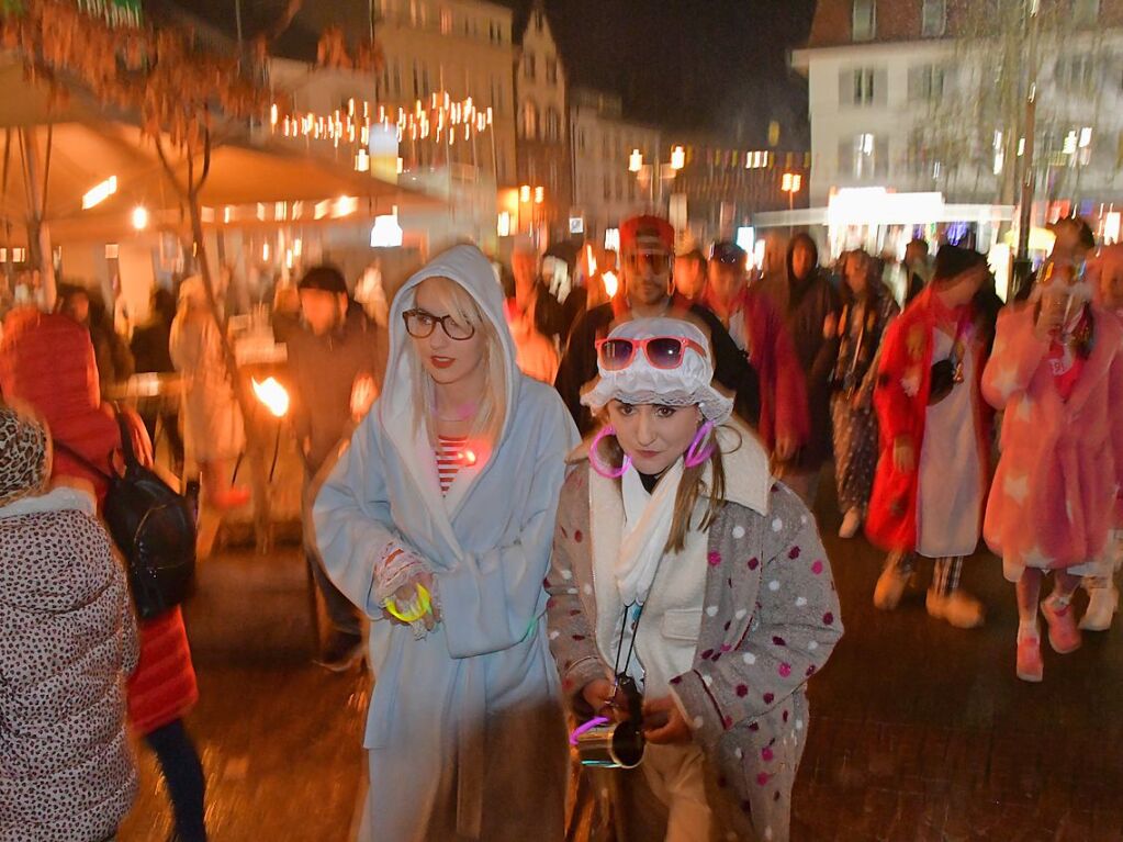 Impressionen vom Schmutzige Dunnschdig in Lrrach