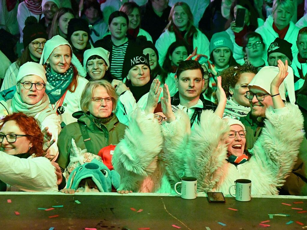 Impressionen vom Schmutzige Dunnschdig in Lrrach