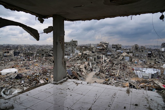 Die erste Phase der seit dem 19. Janua...tenden Waffenruhe endet am Wochenende.  | Foto: Abdel Kareem Hana/AP/dpa