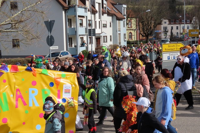 Der Nachmittag am Dritten Faien hat in Wehr ganz den Kindern gehrt.  | Foto: Gerd Leutenecker