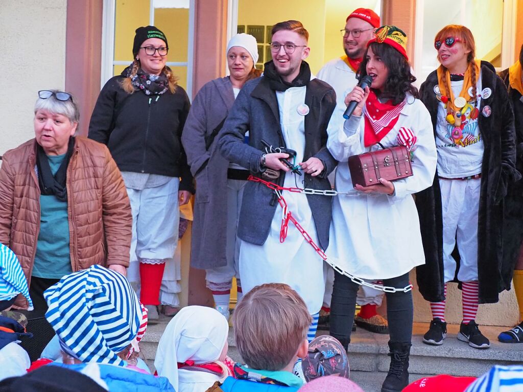 Hemdglunkiumzug und Entmachtung in Rmmingen