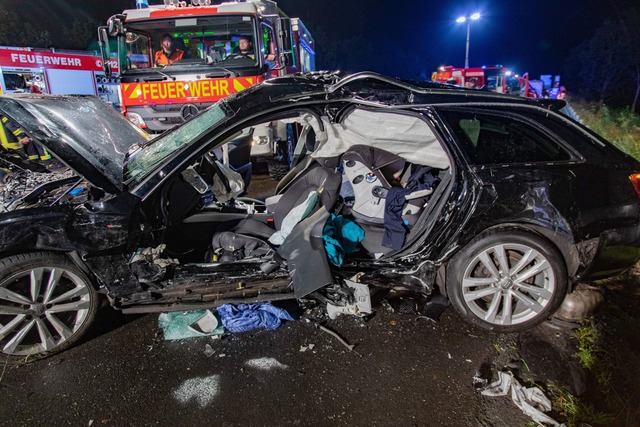 Bei einem Verkehrsunfall auf der Autob...ml;dlich verletzt worden. (Archivbild)  | Foto: Kec/Fuldamedia /dpa