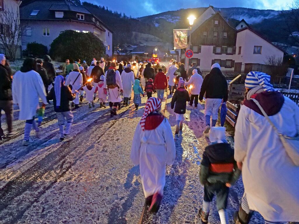 Der Schmutzige Dunschdig in Oberried.