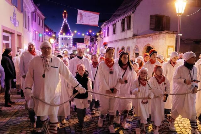 So feierten die Narren am Schmutzige Dunschdig am Nrdlichen Kaiserstuhl