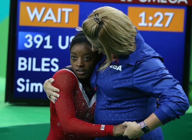 Aimee Boorman arbeitete bereits mit Turn-Superstar Simone Biles zusammen.  | Foto: picture alliance / dpa