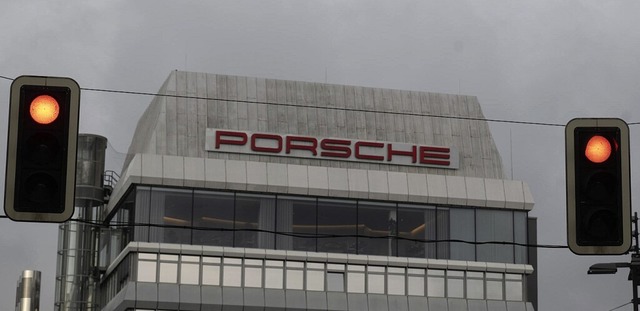 Das Porsche-Stammwerk in Stuttgart  | Foto: Marijan Murat (dpa)