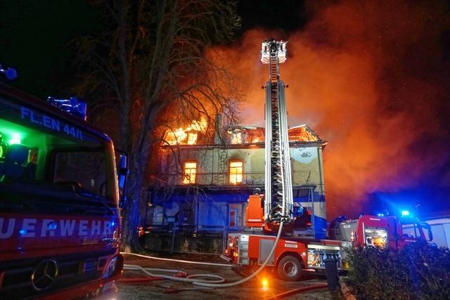 Urteil nach Brandstiftung im "Lost Place" Bad Silberbrunnen: Bewhrung fr beide Angeklagten