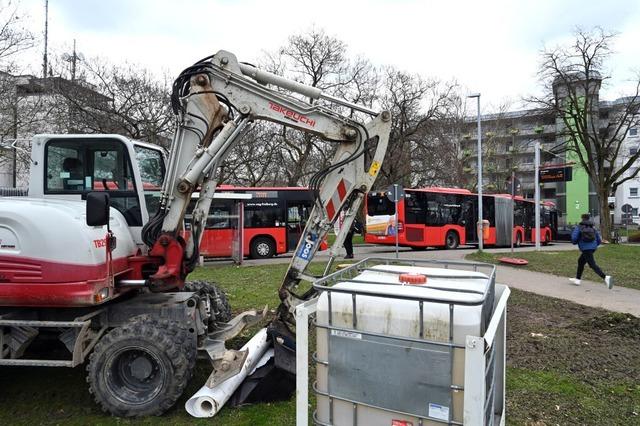 Barrierefreiheit und E-Mobilitt: VAG modernisiert Haltestelle Bissierstrae in Freiburg