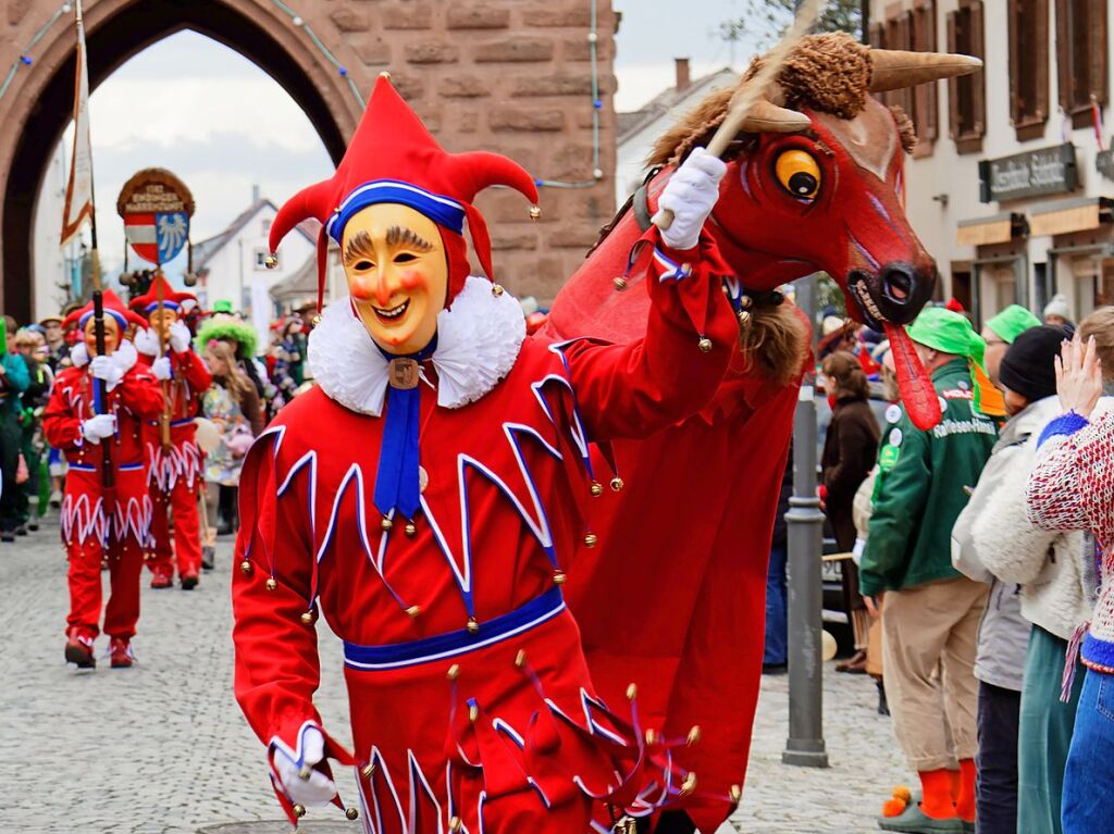 Kinderumzug am Freitagnachmittag: Die Jokili kommen.