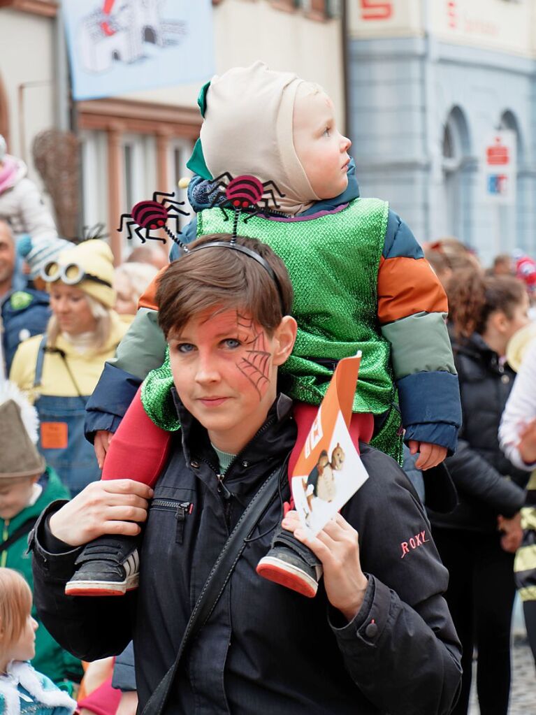 Kinderumzug am Freitagnachmittag