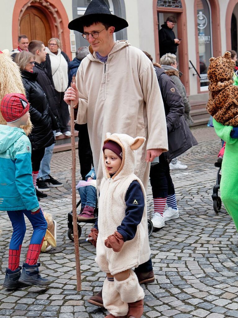 Kinderumzug am Freitagnachmittag