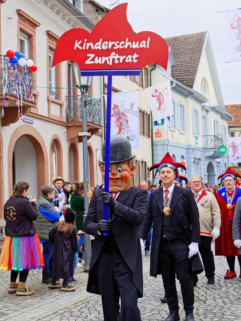 Kinderumzug am Freitagnachmittag