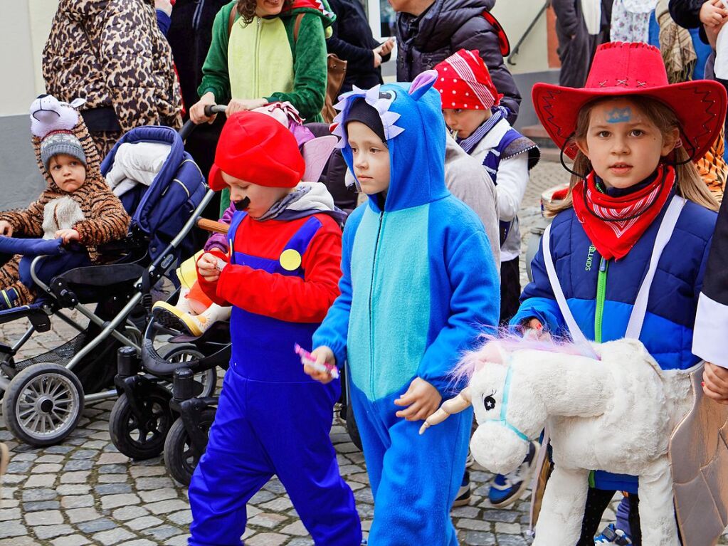 Kinderumzug am Freitagnachmittag