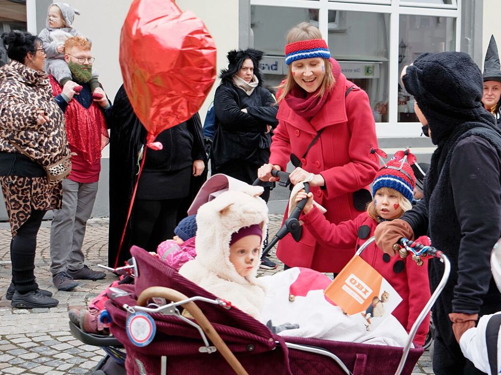 Kinderumzug am Freitagnachmittag