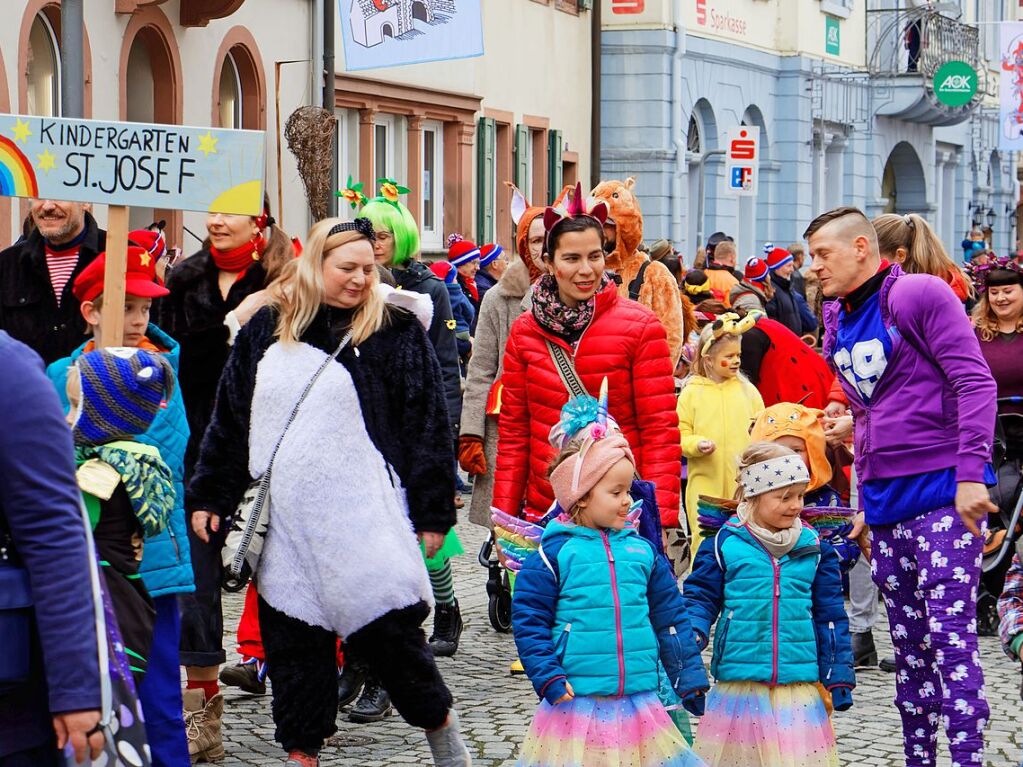 Kinderumzug am Freitagnachmittag