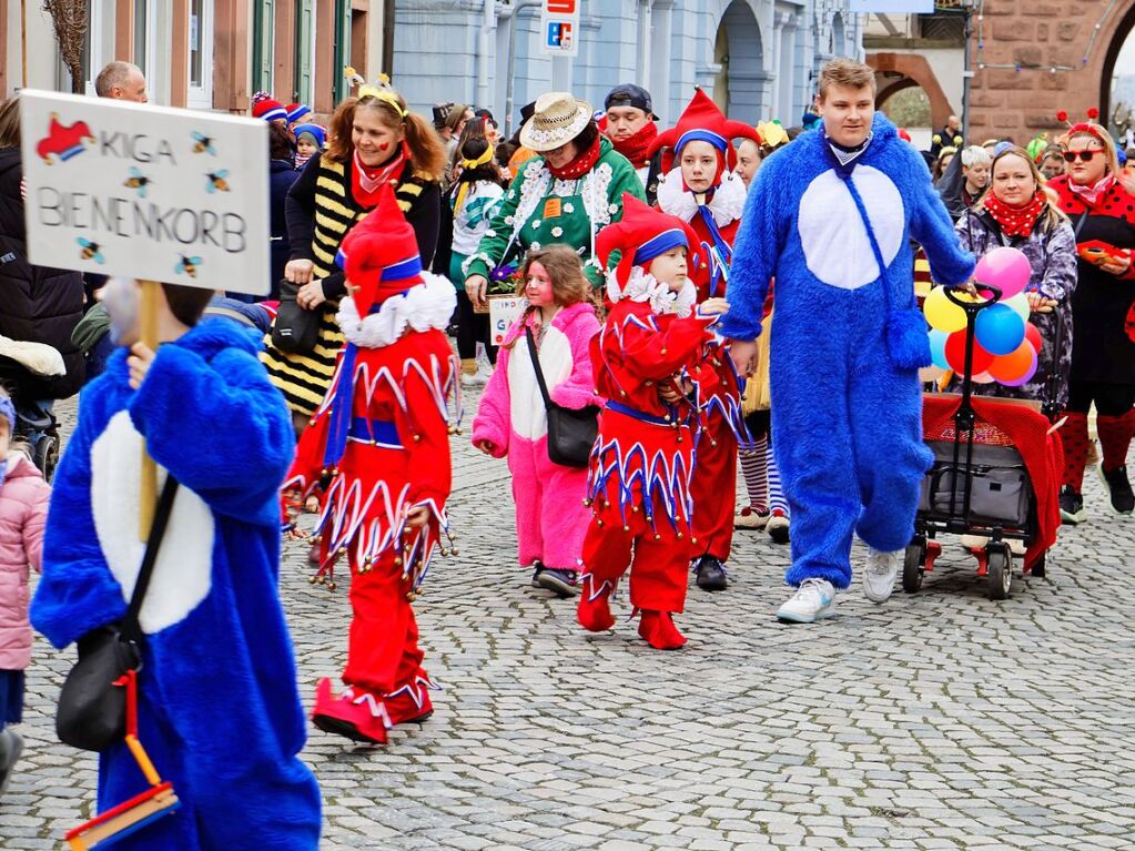 Kinderumzug am Freitagnachmittag