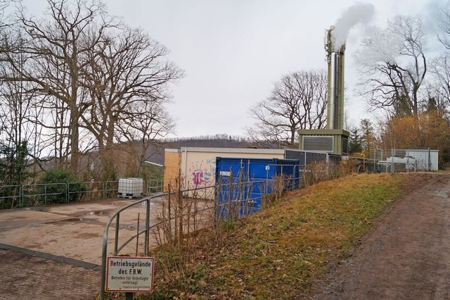 Wrden die Plne zu Umbau und Erweiter... das  Heizwerk deutlich grer werden.  | Foto: Silke Hartenstein