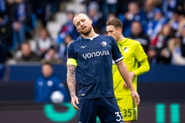 Bochum spielte entschlossen aber nicht gef&auml;hrlich genug.  | Foto: David Inderlied/dpa