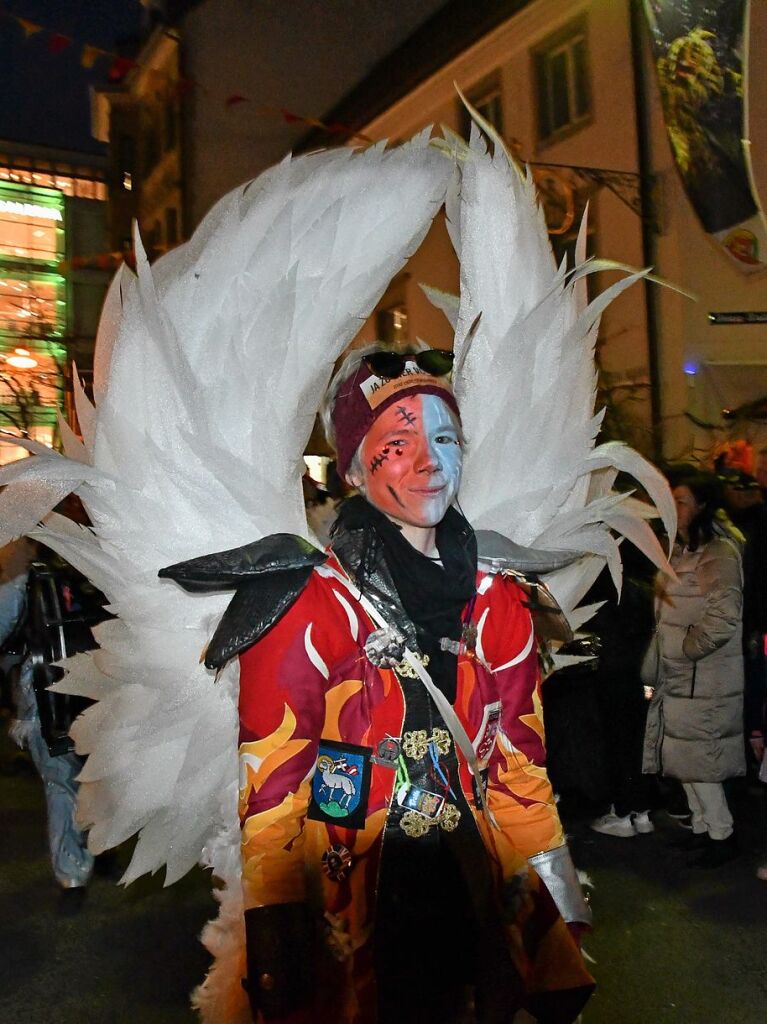 Impressionen von der Gugge-Explosion mit Gugge-Corso in Lrrach