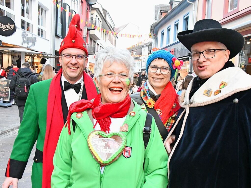 Impressionen von der Gugge-Explosion mit Gugge-Corso in Lrrach