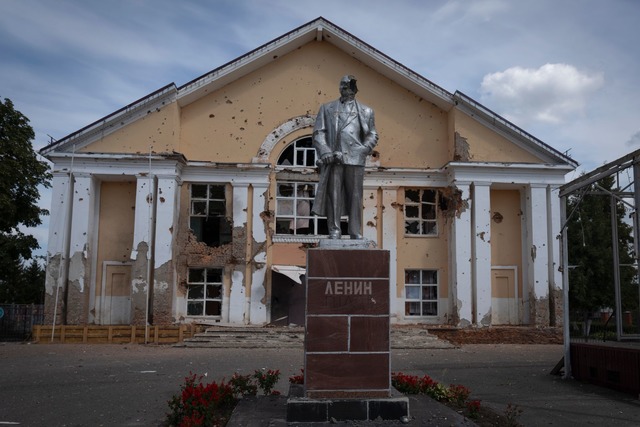 Die ukrainische Armee nahm Anfang Augu...sischen Gebiet Kursk ein. (Archivbild)  | Foto: Uncredited/AP/dpa