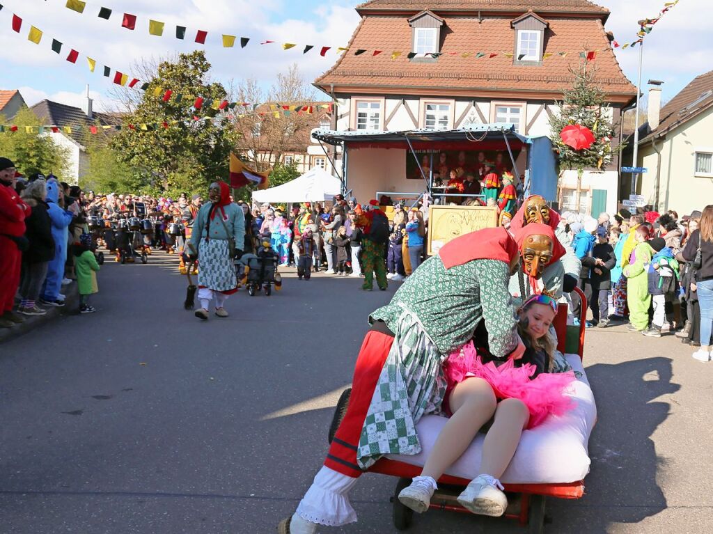 Der Umzug der Sendewelle durch ihren Heimatort Ettenheim-Altdorf