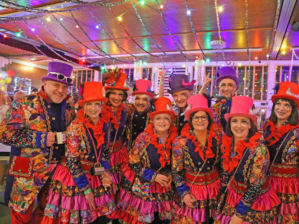 Eindrcke vom Maskenball in der Festhalle in Kappel