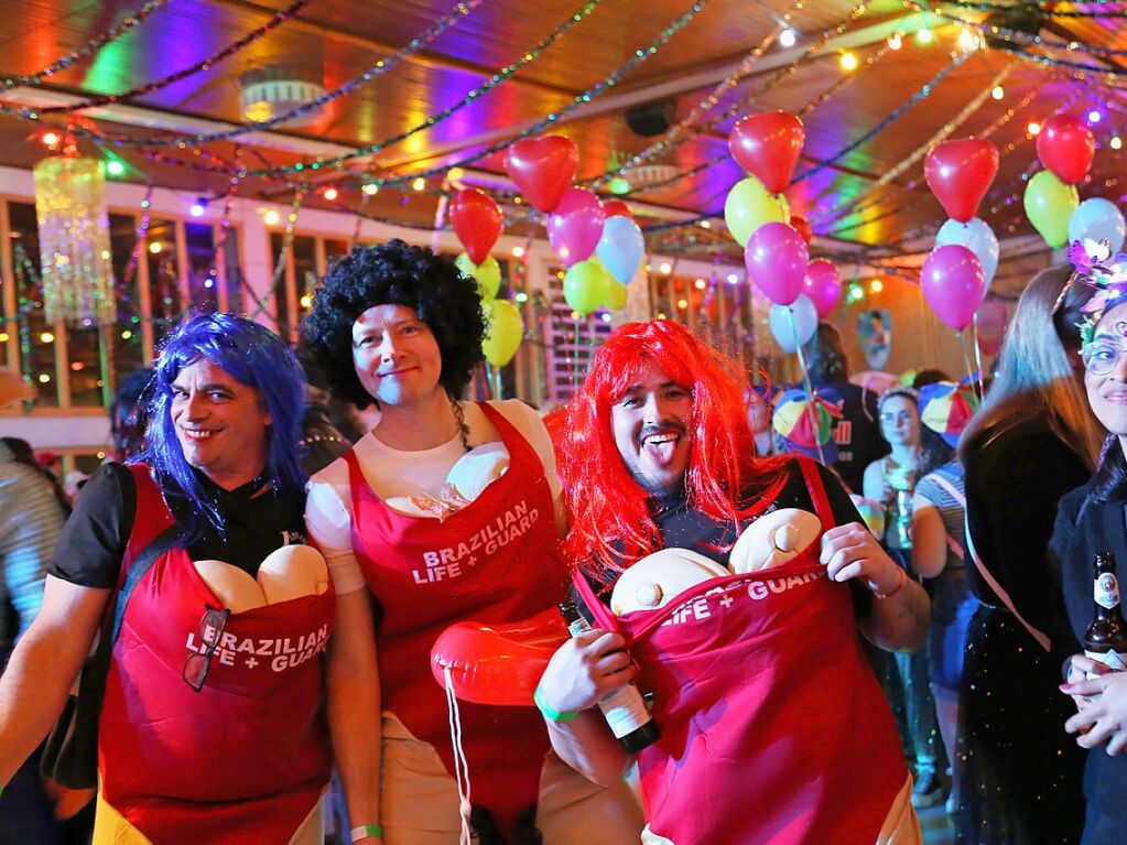 Eindrcke vom Maskenball in der Festhalle in Kappel