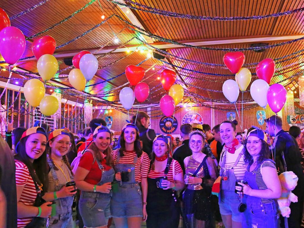 Eindrcke vom Maskenball in der Festhalle in Kappel