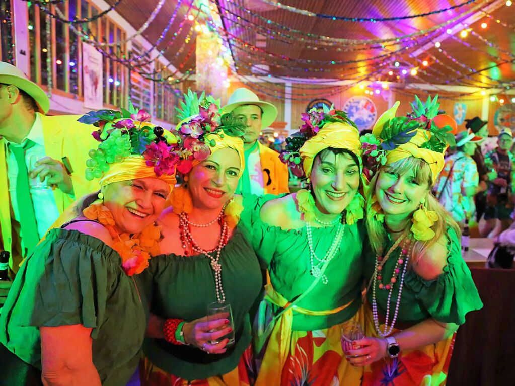 Eindrcke vom Maskenball in der Festhalle in Kappel