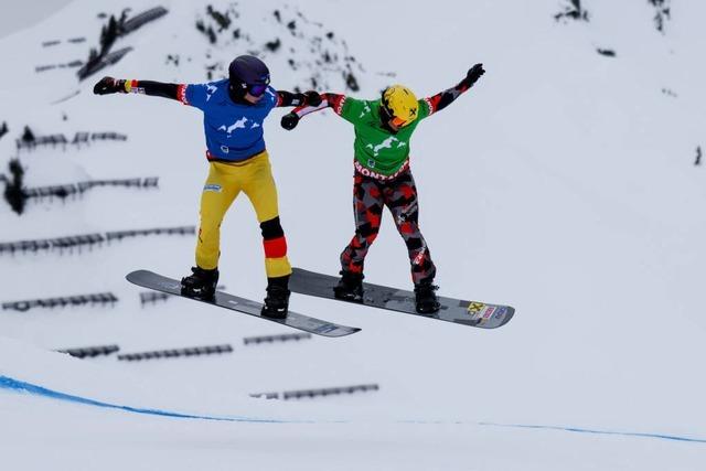 Snowboardcrosser Leon Ulbricht aus Lrrach gewinnt sein zweites Weltcuprennen