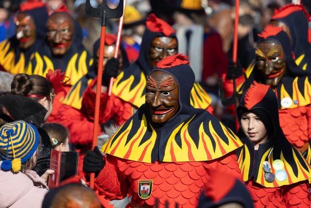 Hexen und Schuttig, Teufel und Geischder – die Fasnet im Elztal ist wild und bunt