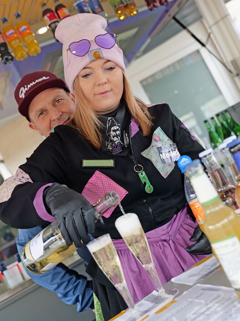 Der Fasnachtsumzug in Buchenbach ist bei den Narren beliebt.