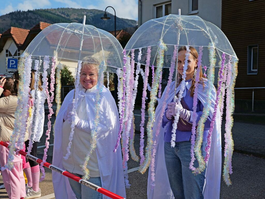 Der Fasnachtsumzug in Buchenbach ist bei den Narren beliebt.